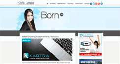 Desktop Screenshot of katielendel.com